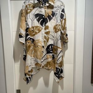 Orange Fashion Vllage Shirt.